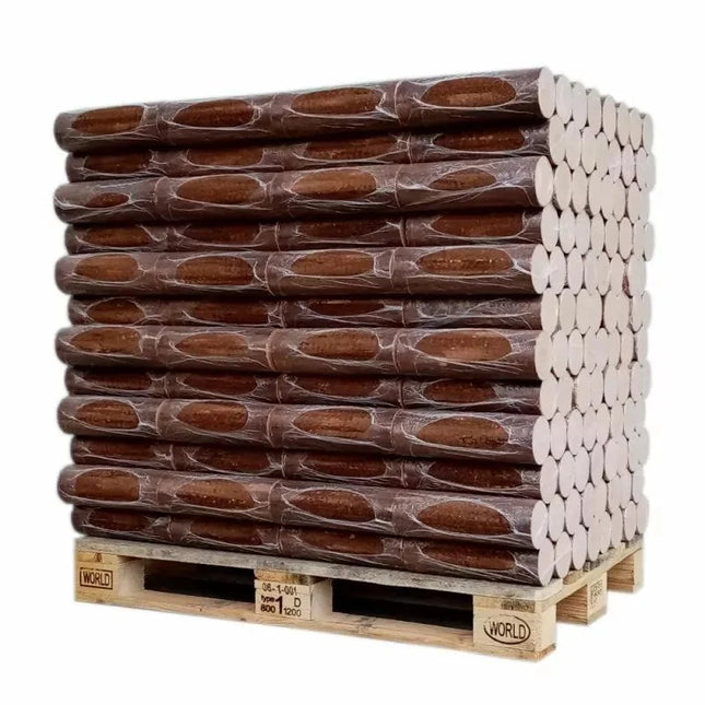 Bois densifié compressé 100% hêtre – Palette de 960 kg