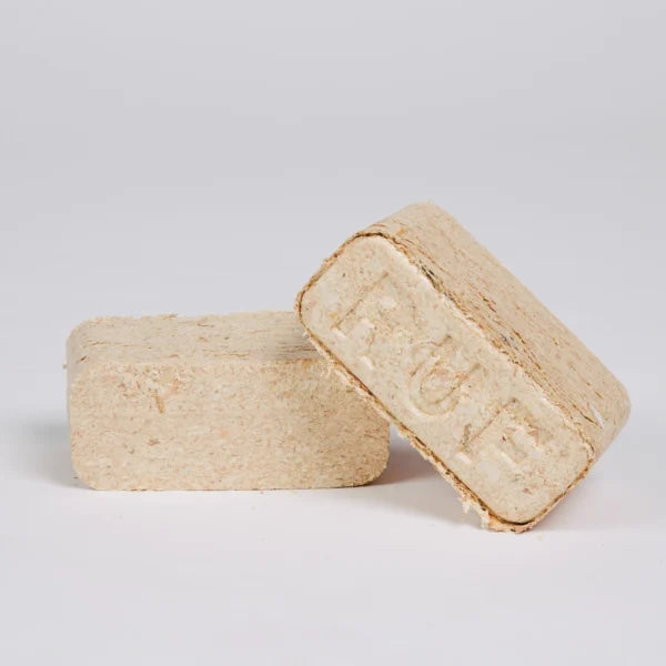 Briquettes de bois (Pellini) sans trou – Palette de 960 Kg