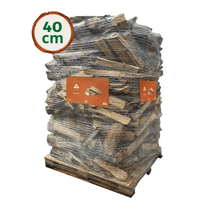 Bois de chauffage 40 cm Wooday – Bois bûche 100% feuillus