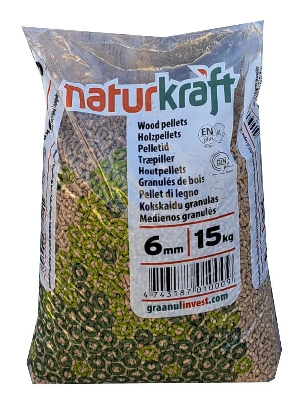Granulés de bois de Naturkraft – Palette de 66 sacs